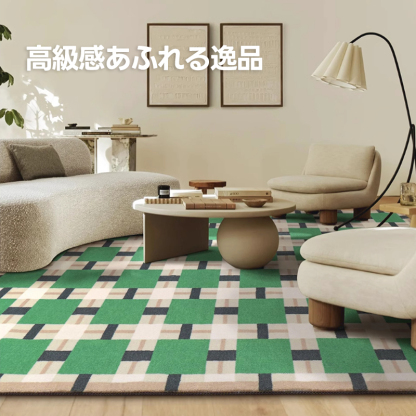 Square ふわふわ柔らかラグ