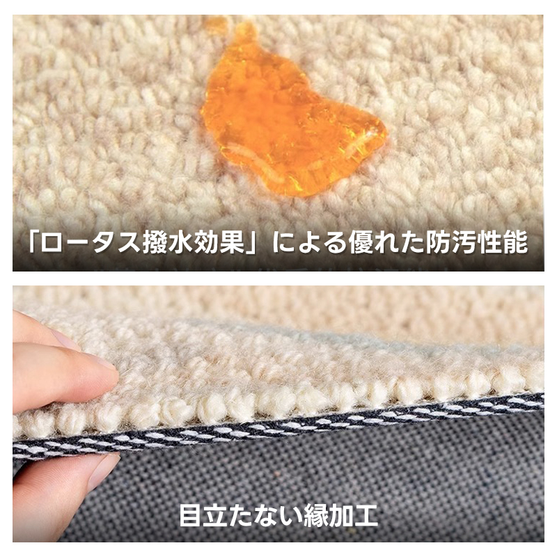 Flow 高級ニュージーランド産ウールラグ