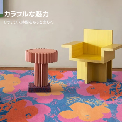 Veni ふわふわ柔らかラグ