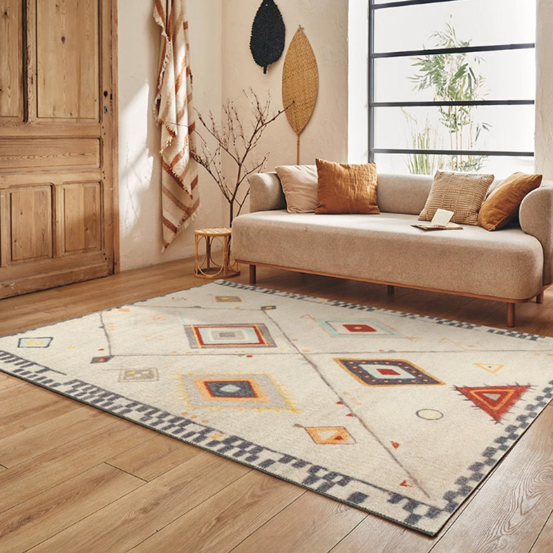 Morocco 高級ニュージーランド産ウールラグ | 防汚性能に優れた