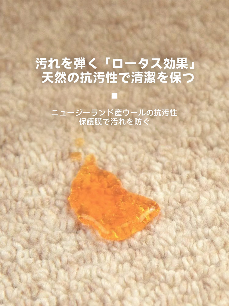 Morocco 高級ニュージーランド産ウールラグ