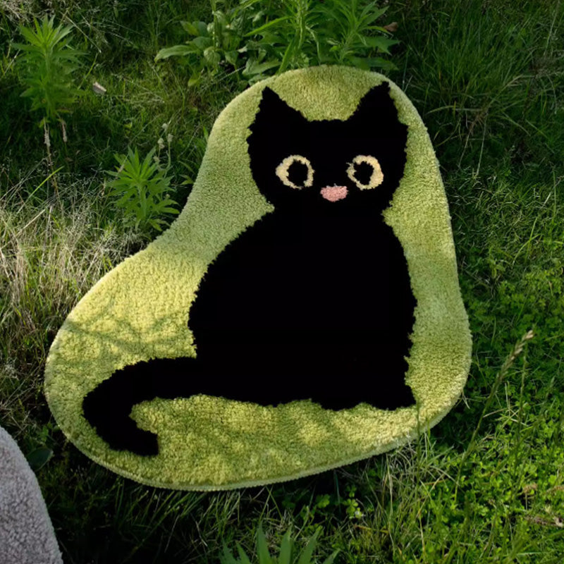Animal ふわふわ柔らかラグ | 洗濯機で洗える滑り止め付きデザインラグ