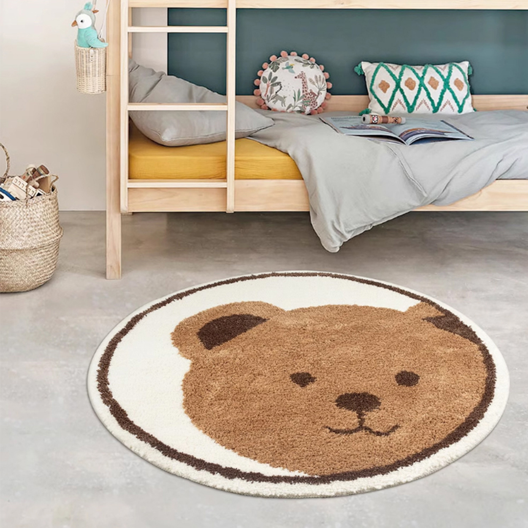 Little Bear ふわふわ柔らかラグ