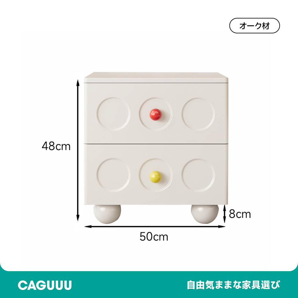 木製デザインナイトテーブル