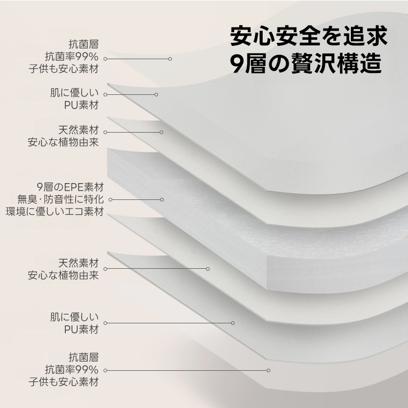 やわらか転倒防止マット