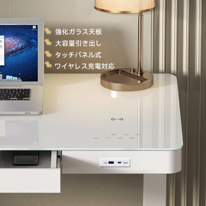 タッチパネル昇降式デスク