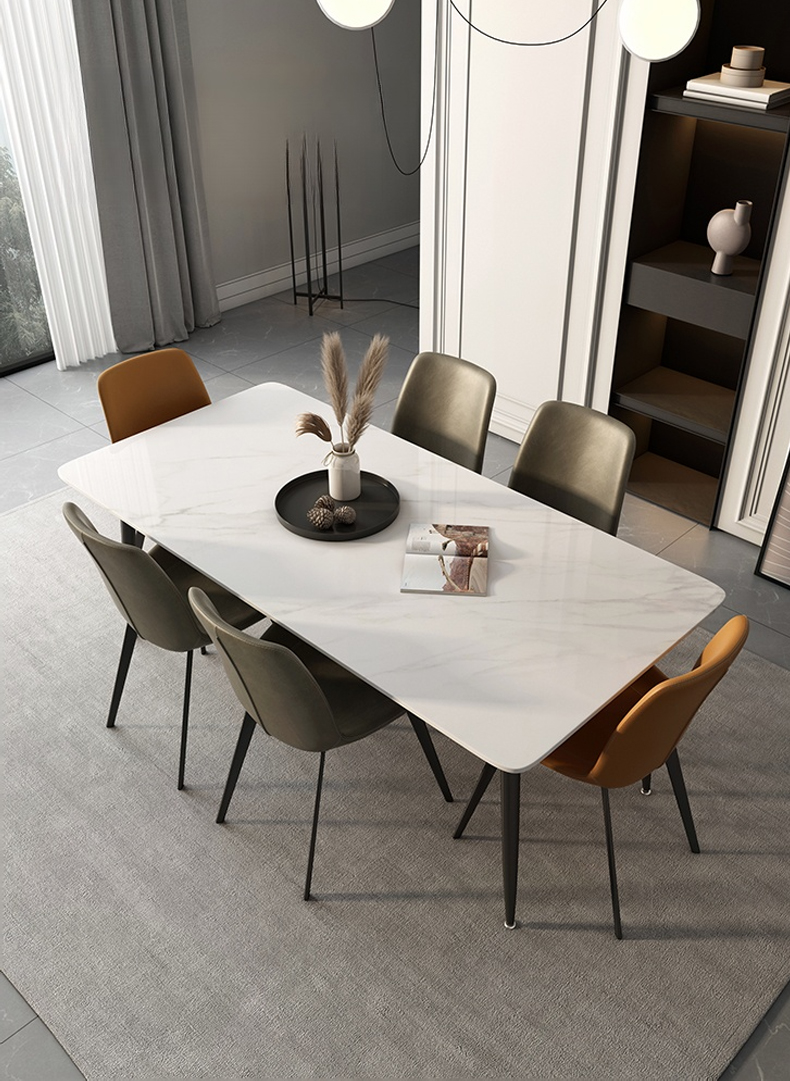 イタリアンセラミックダイニングテーブル | 高耐久で高級感あるモダン