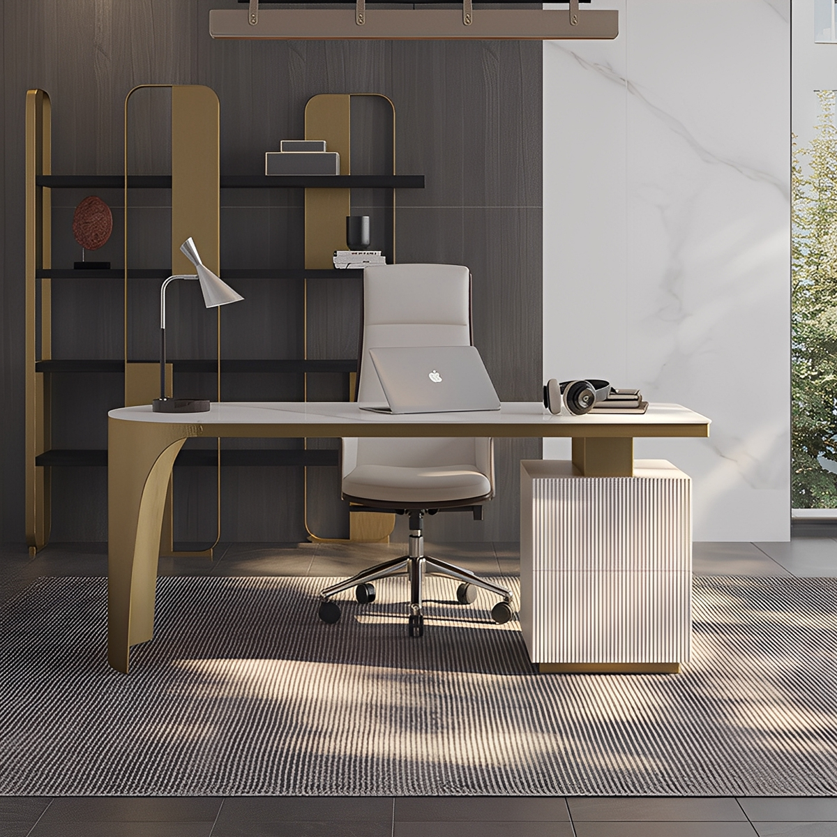 アークシルエットデスク