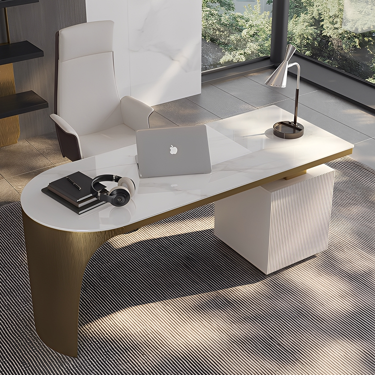 袖机付きデスク｜作業効率アップ・収納力も抜群【CAGUUU公式】