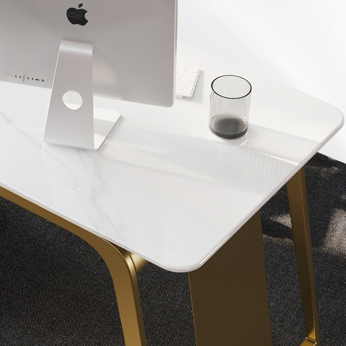 アングルレッグオフィスデスク