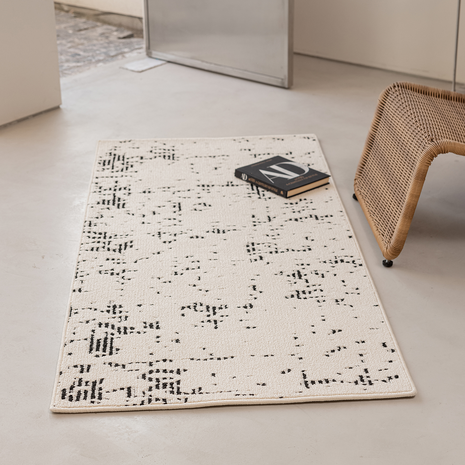 アブストラクトデザインラグ