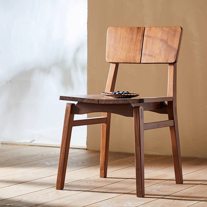 木製ローバックチェア