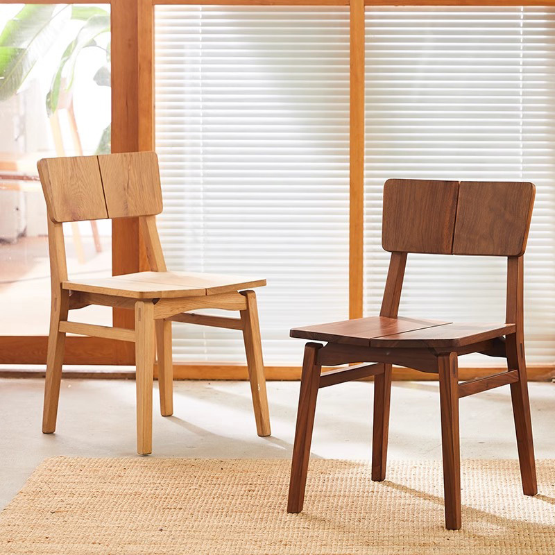 木製ローバックチェア