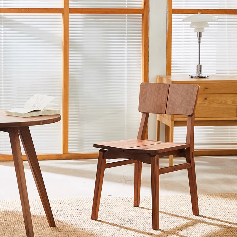 木製ローバックチェア