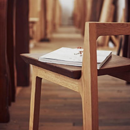 天然木カウンタースツール