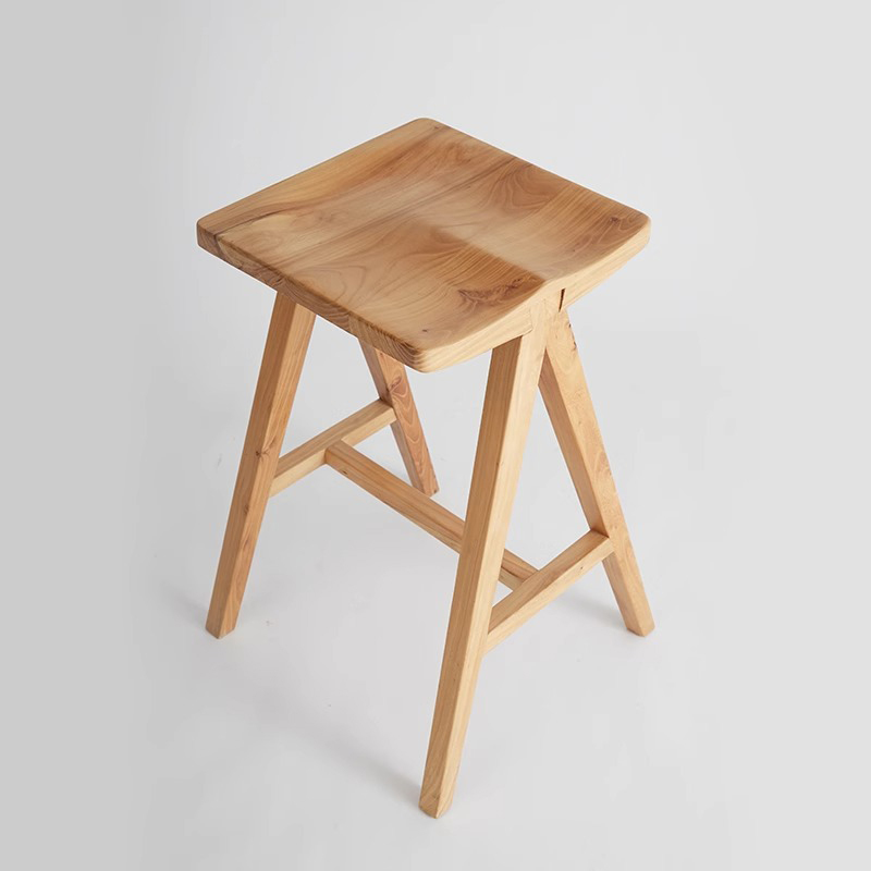 天然木カウンタースツール