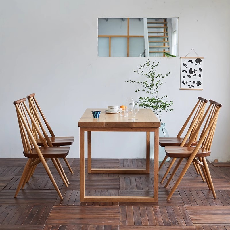 天然木ダイニングチェア