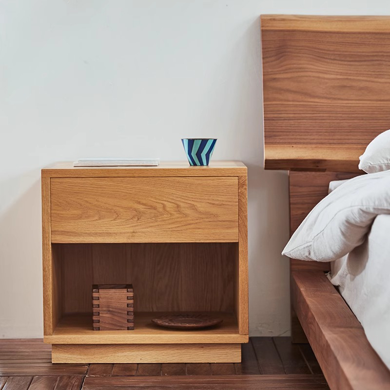 ホワイトオークナイトテーブル