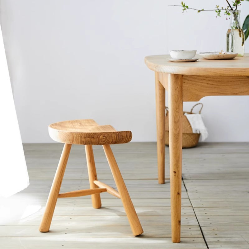 和風木製ロースツール – CAGUUU