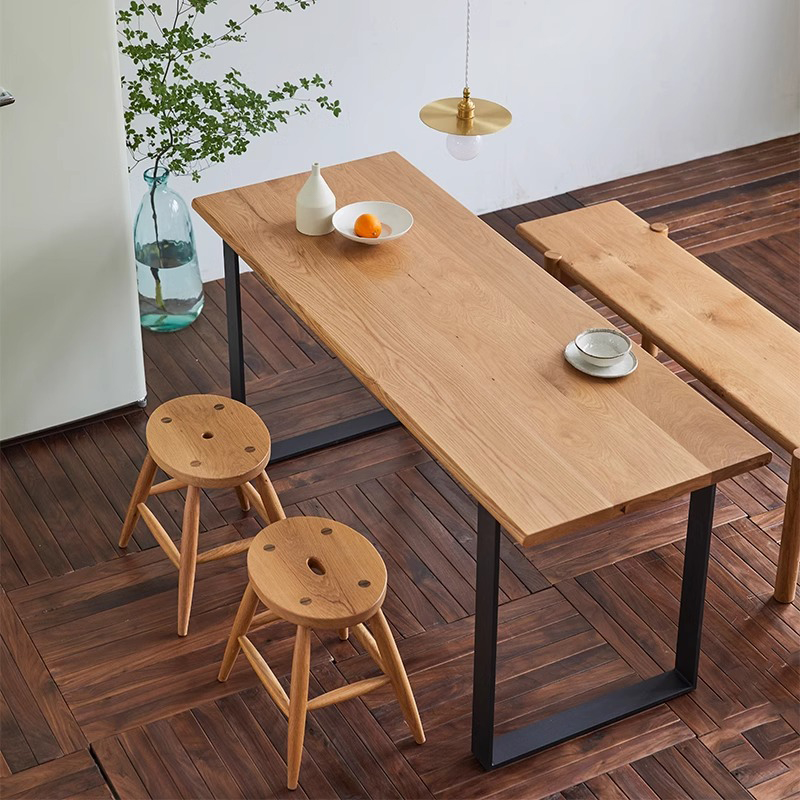 天然木ラウンドスツール