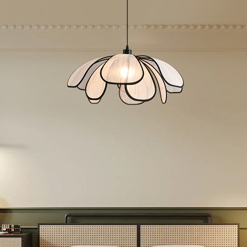 レトロフラワーペンダントライト