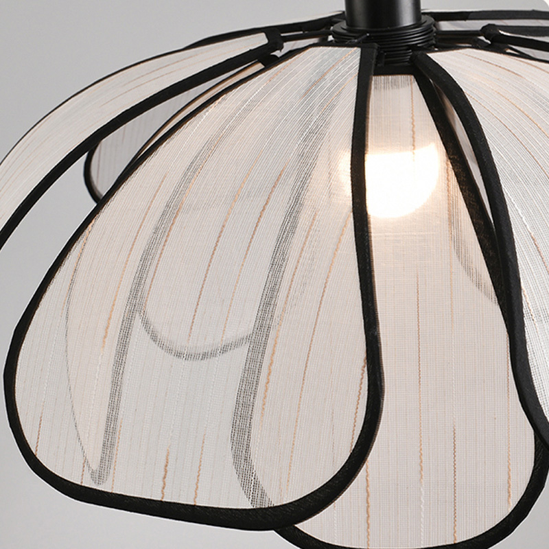 レトロフラワーペンダントライト