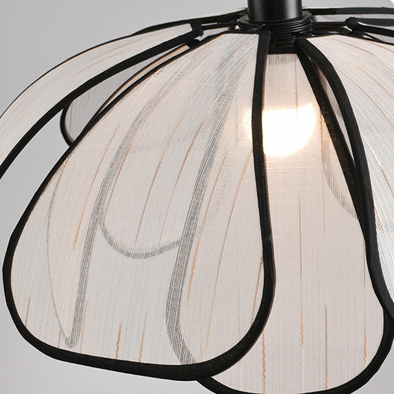 レトロフラワーペンダントライト