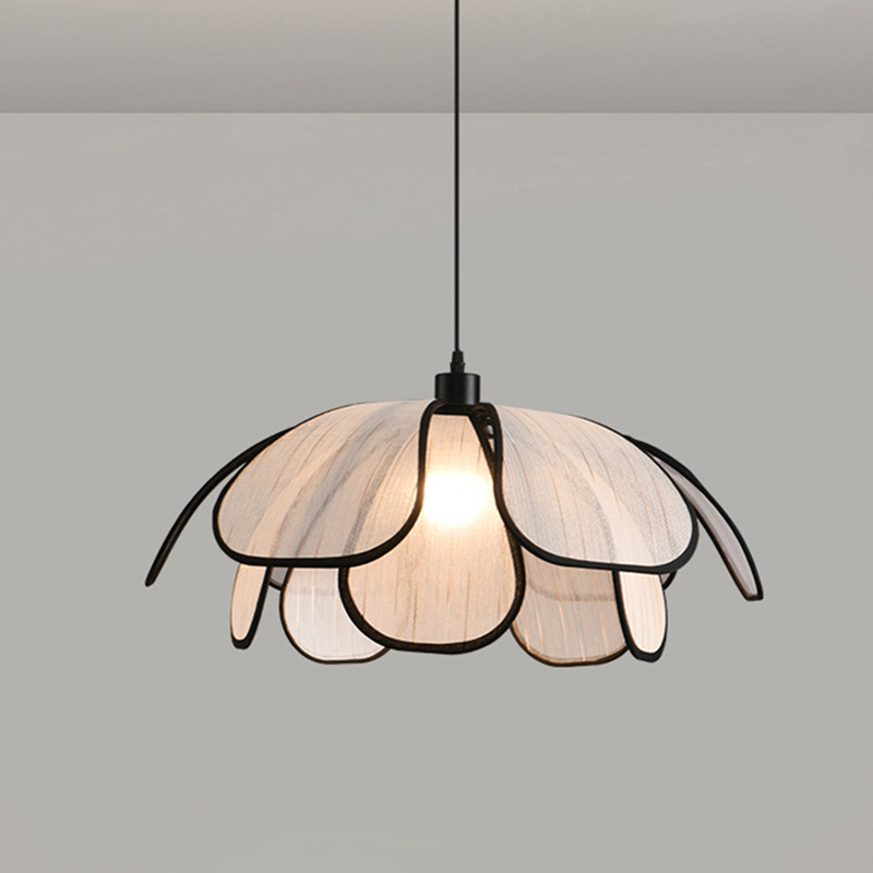 レトロフラワーペンダントライト