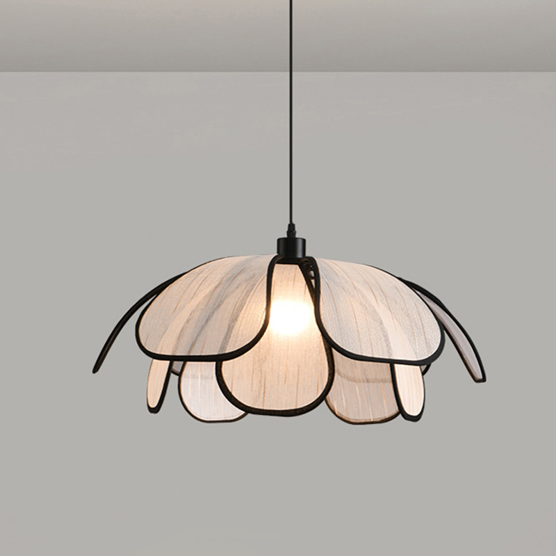 レトロフラワーペンダントライト