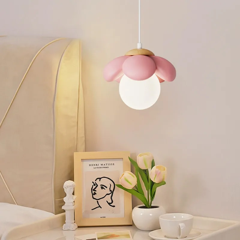 フラワーデザインペンダントライト