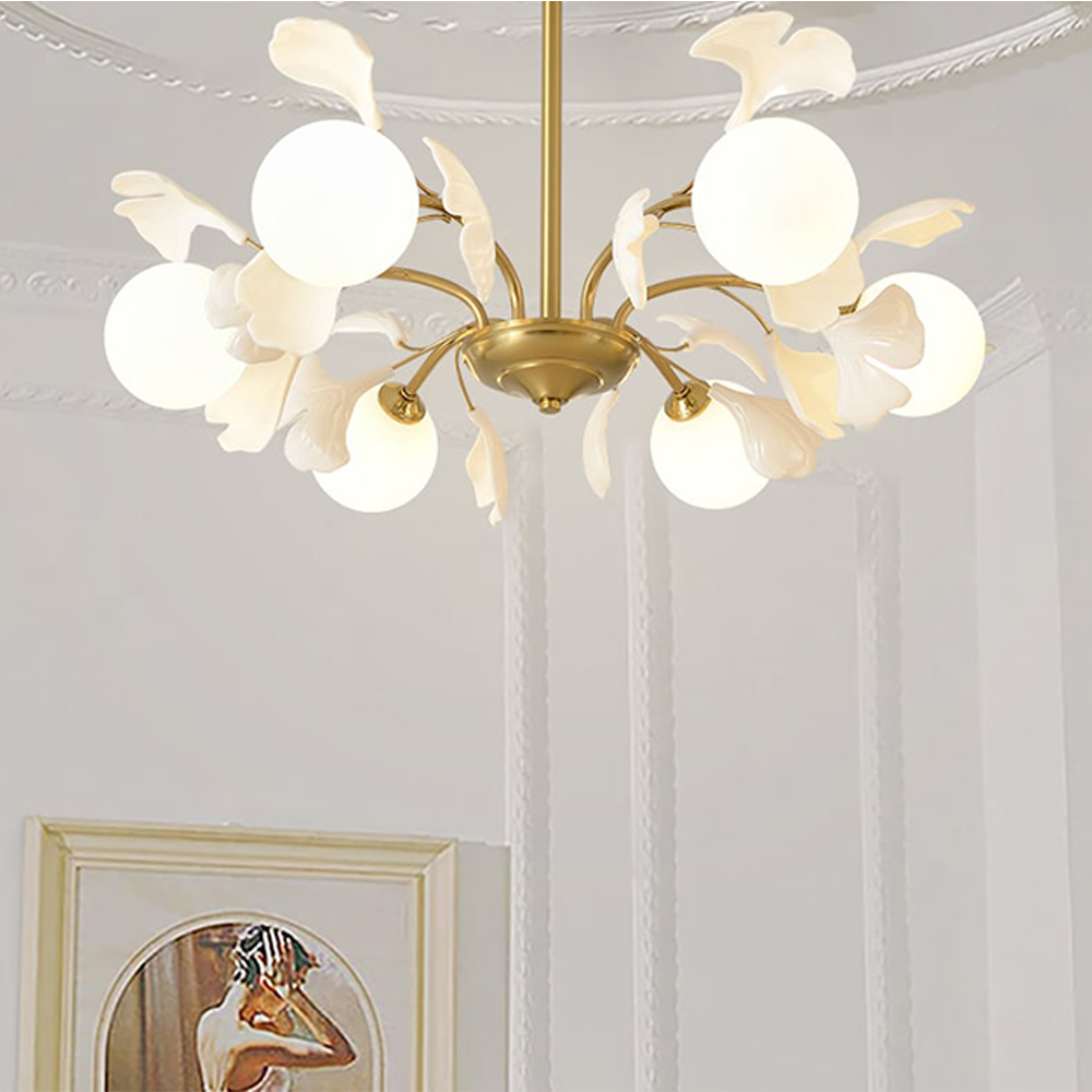ホワイトフラワー型シーリングライト ホワイト フラワー型 シーリングライト