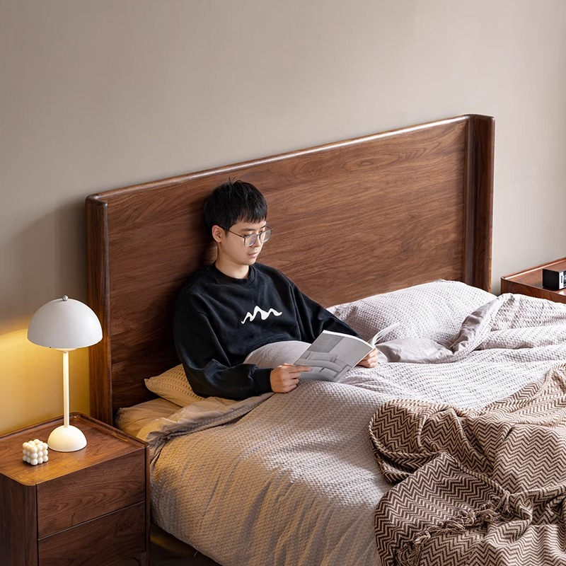 ハイバックダブルベッド