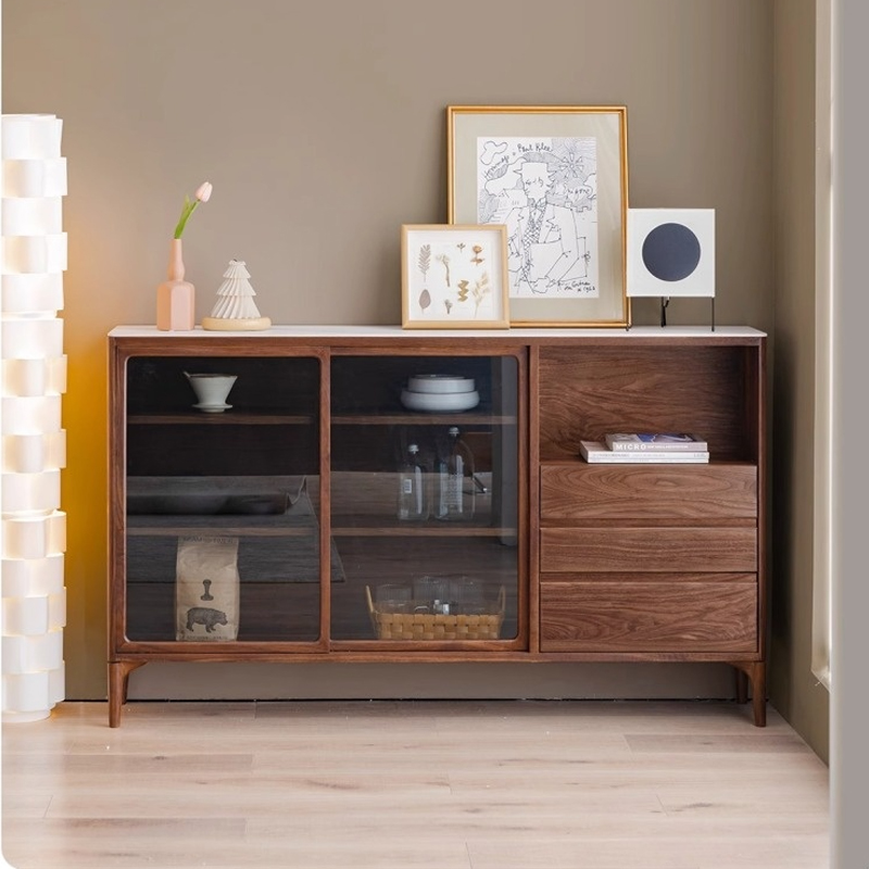 ブラックウォールナット材クラシックキャビネット – CAGUUU