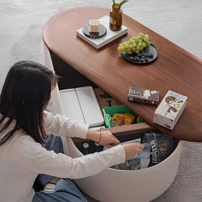 回転天板収納ローテーブル – CAGUUU