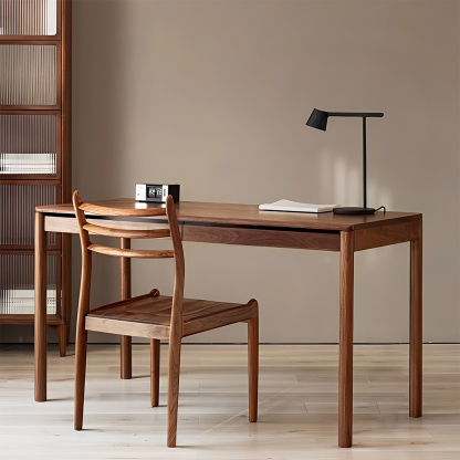 天然木ベーシックワーキングデスク | ワークも趣味も捗るシンプル高