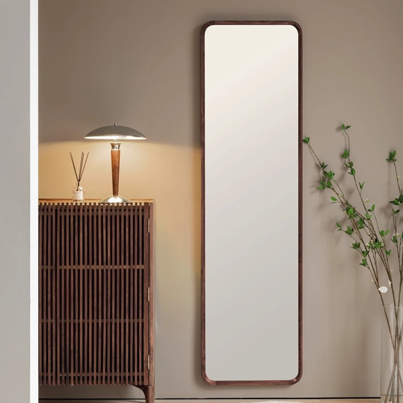 ウォールナットフルレングスミラー