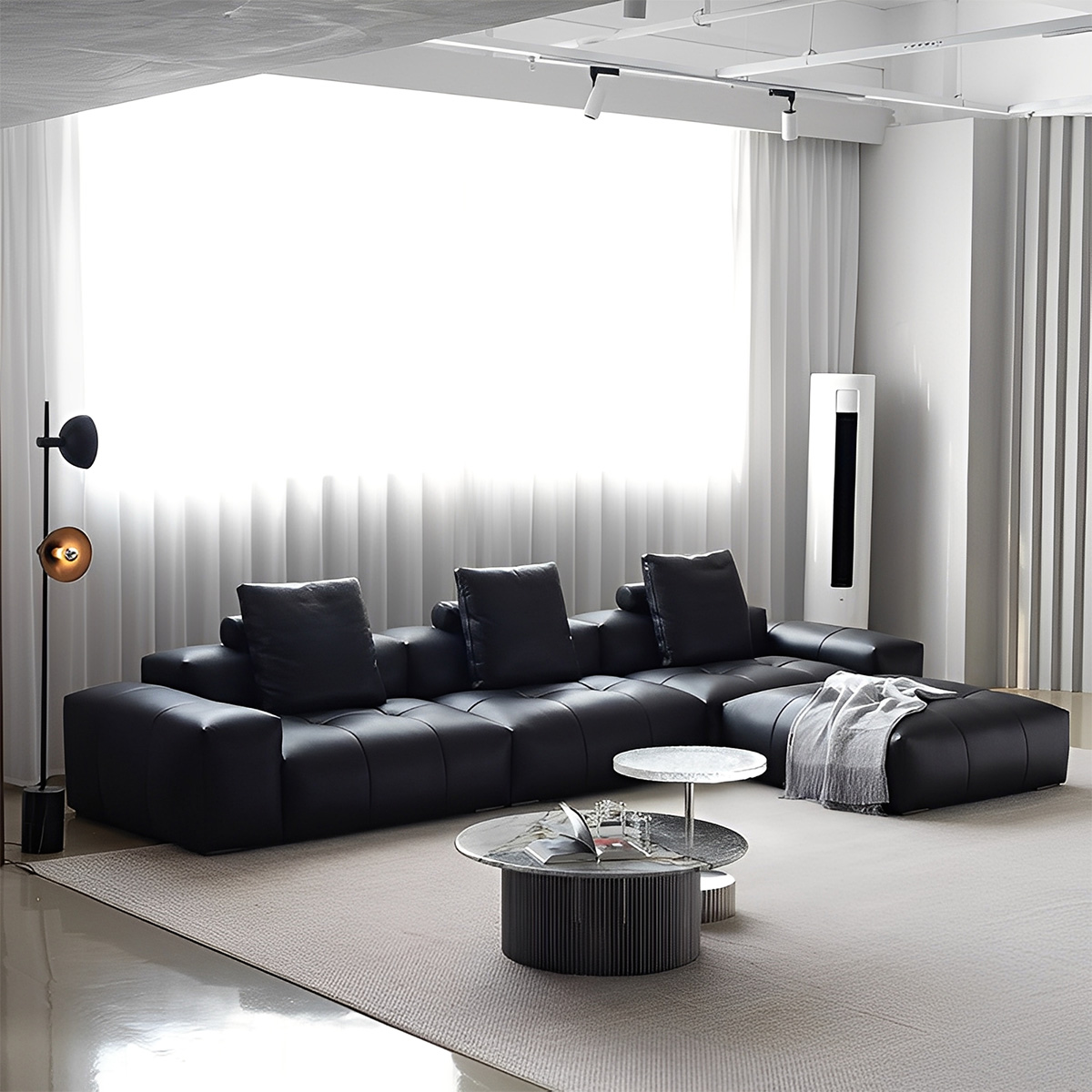 モダンデザインリラックスソファ