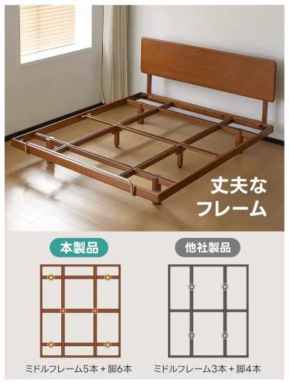 ツゲ材 エレガントヴィンテージベッド