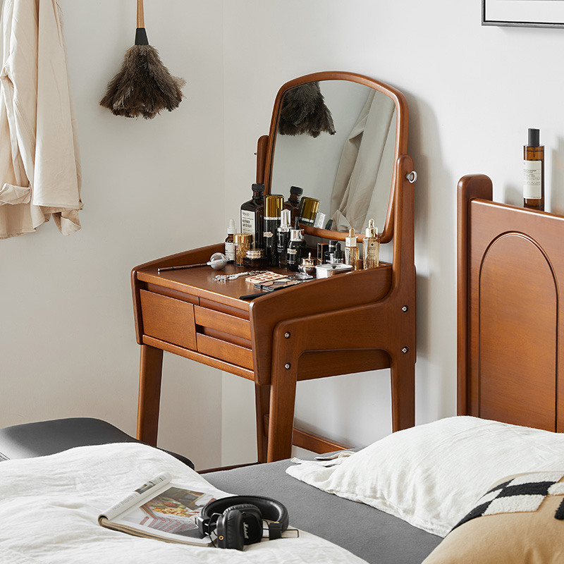 ツゲ材 天然木コンパクトドレッサー