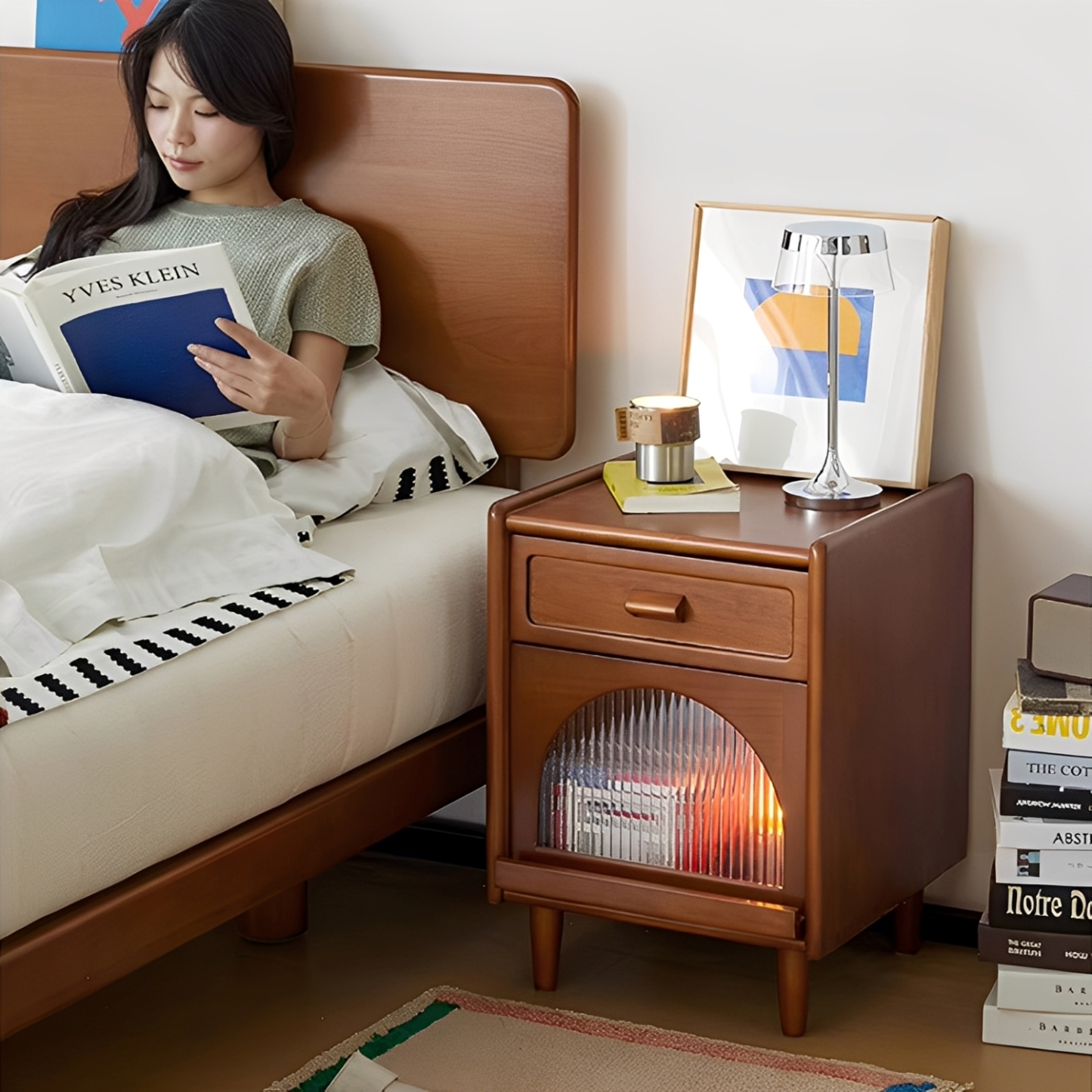 ツゲ材 レトロサイドボード | 風合い豊かな表情と使い勝手の良さが魅力