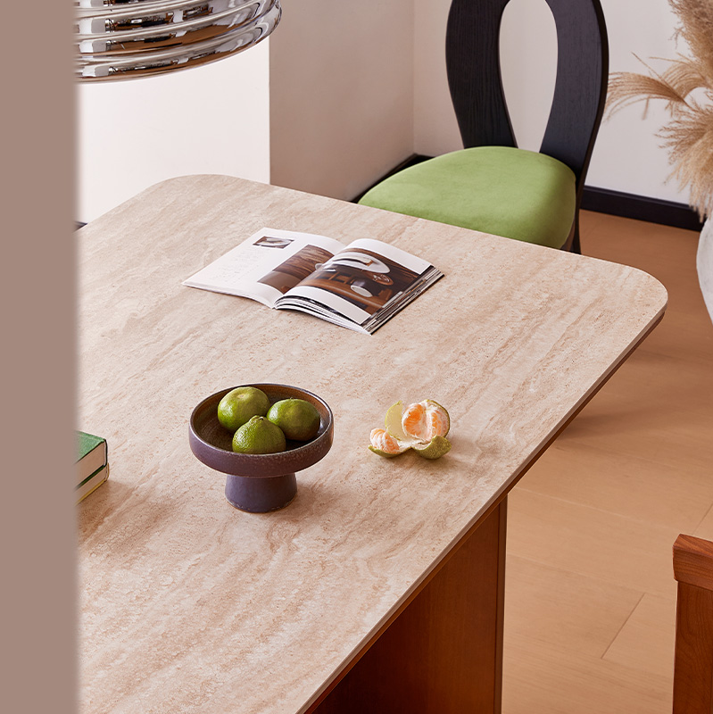 ツゲ材 ワイドダイニングテーブル