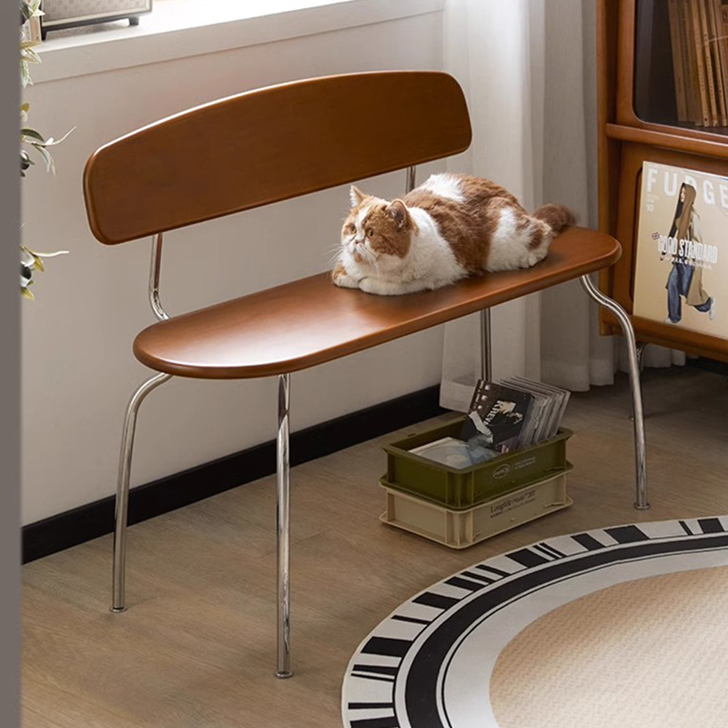 ツゲ材 クラシックベンチ | ヴィンテージな雰囲気と高級感を引き立てる