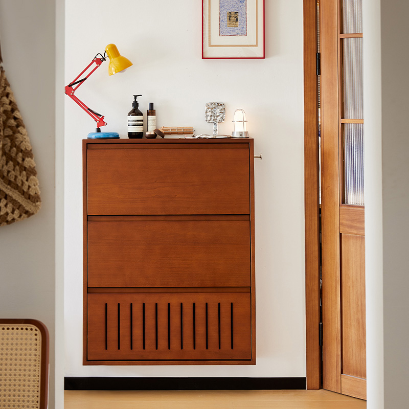 ツゲ材 超薄型キャビネット