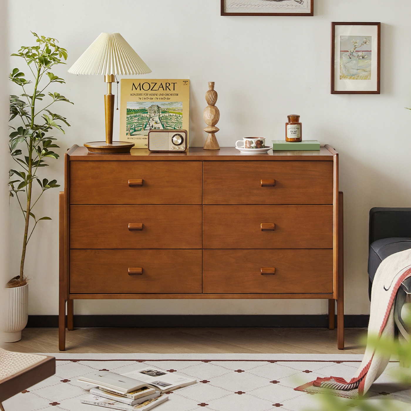 ツゲ材 ヴィンテージウッドチェスト