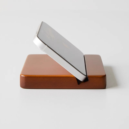 ツゲ材 スマホスタンド