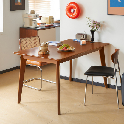 ツゲ材 シンプルダイニングテーブル