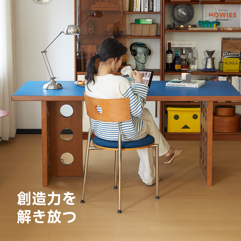 ツゲ材 ドットモードテーブル