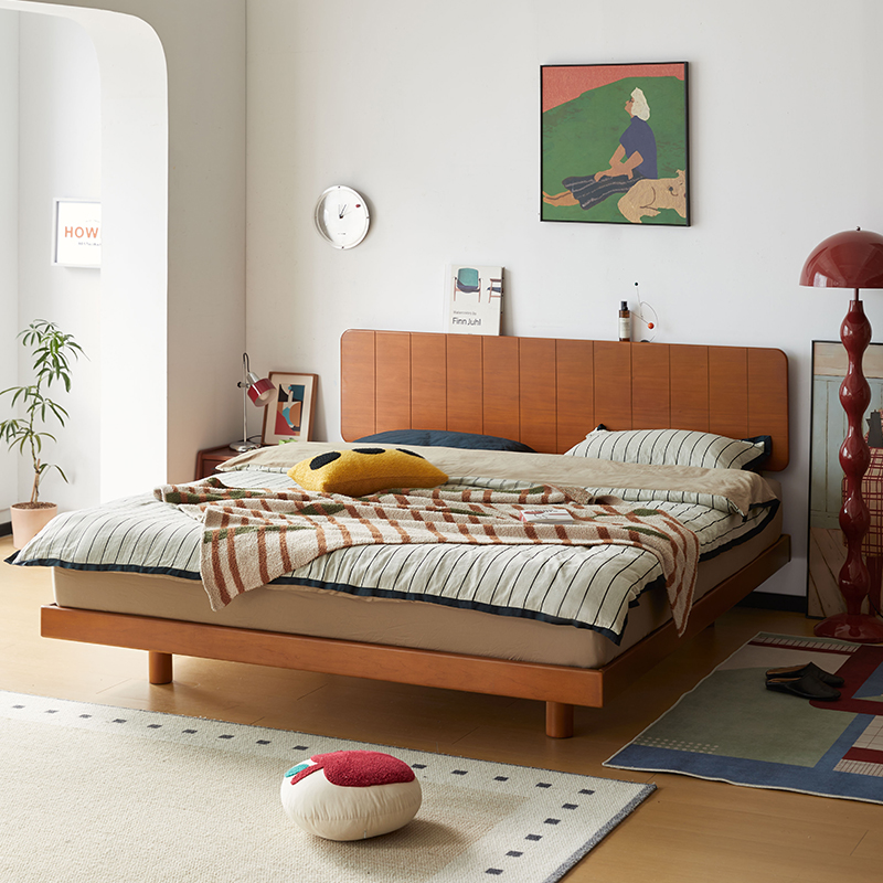 ツゲ材 フローティングローベッド