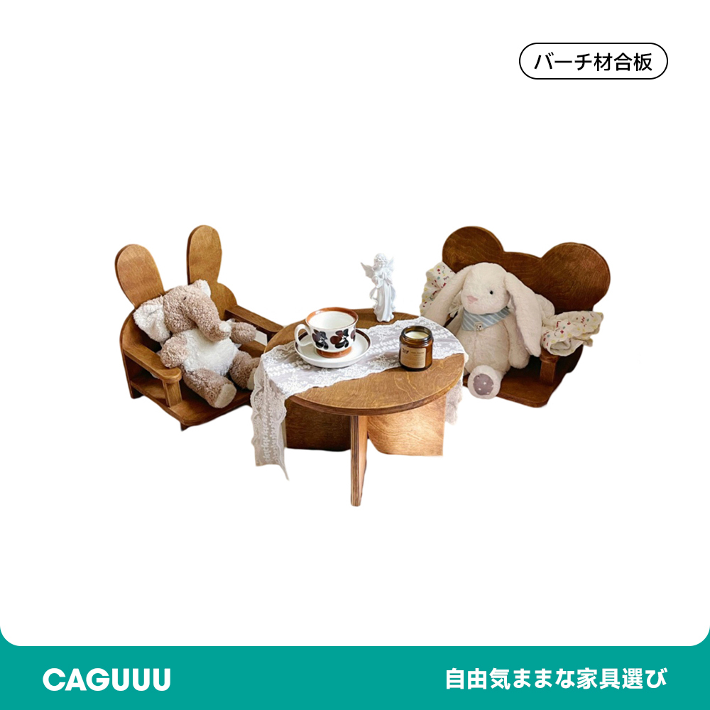 動物デザイン木製ペットチェア