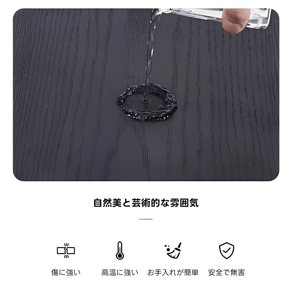 ステンレス脚ラウンドテーブル